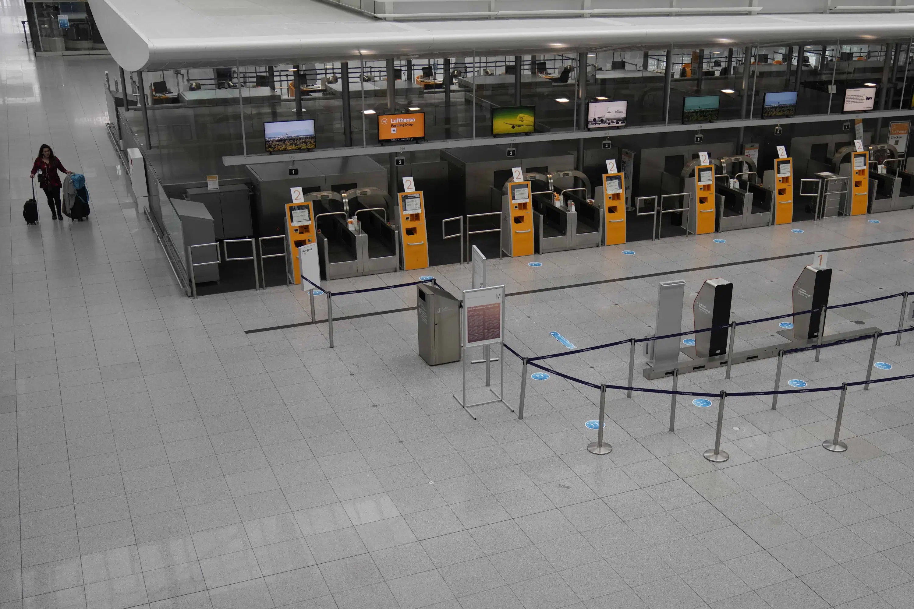 Transport Strike Causes Travel Chaos in Germany.