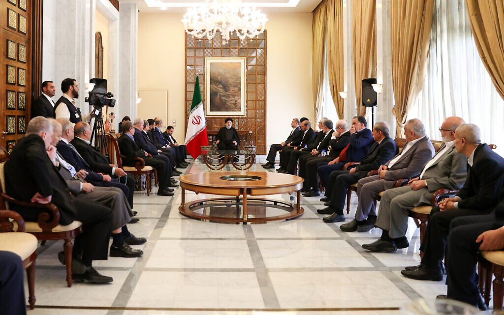 Iran strengthens ties with Syria and Palestine, challenges Israel and US.