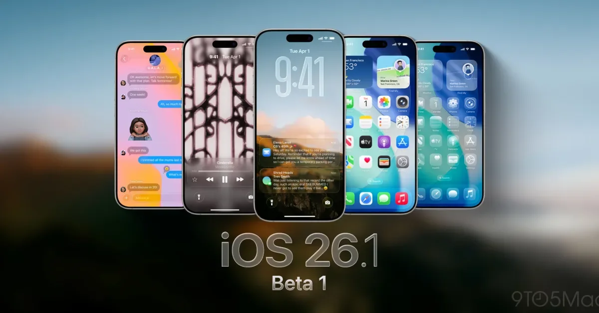 Apple Launches iOS 26.1 Beta with New Features and Design Updates