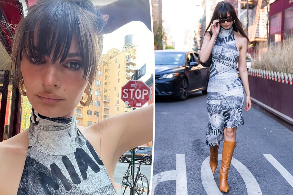 Emily Ratajkowski's Fashion Choices Continue to Make Headlines