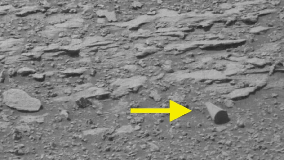 Loeb presses NASA on Martian cone; is it just a rock or could it be something else?