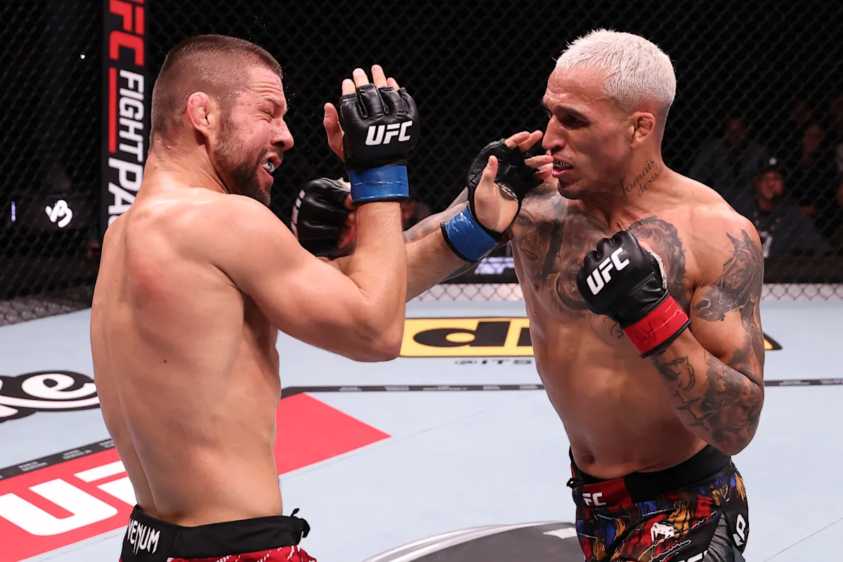 Featured image for Charles Oliveira Dominates Mateusz Gamrot at UFC Rio, Calls for Holloway BMF Fight