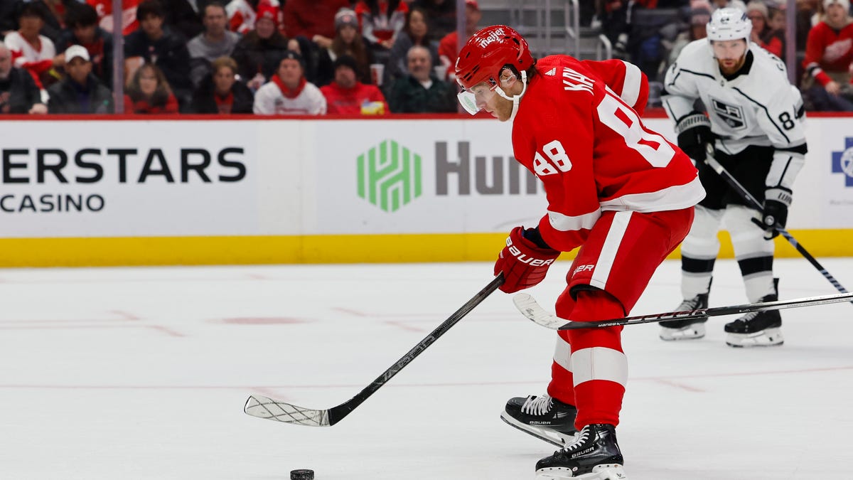 Featured image for Patrick Kane sidelined with non-hip injury, to miss upcoming Red Wings games