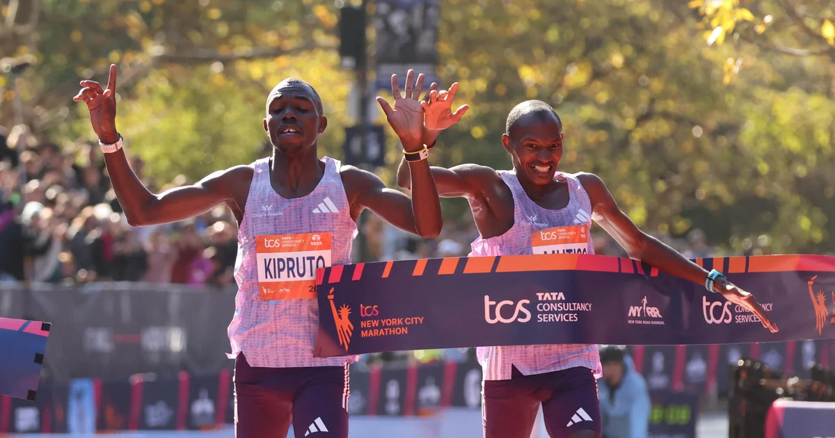 Featured image for Obiri and Kipruto triumph at 2025 NYC Marathon with record and close finish