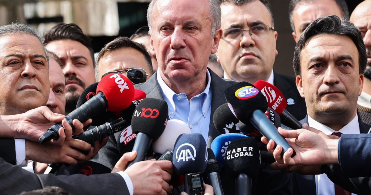 Erdogan's Rival Ince Withdraws from Turkey Election Amid Scandal.