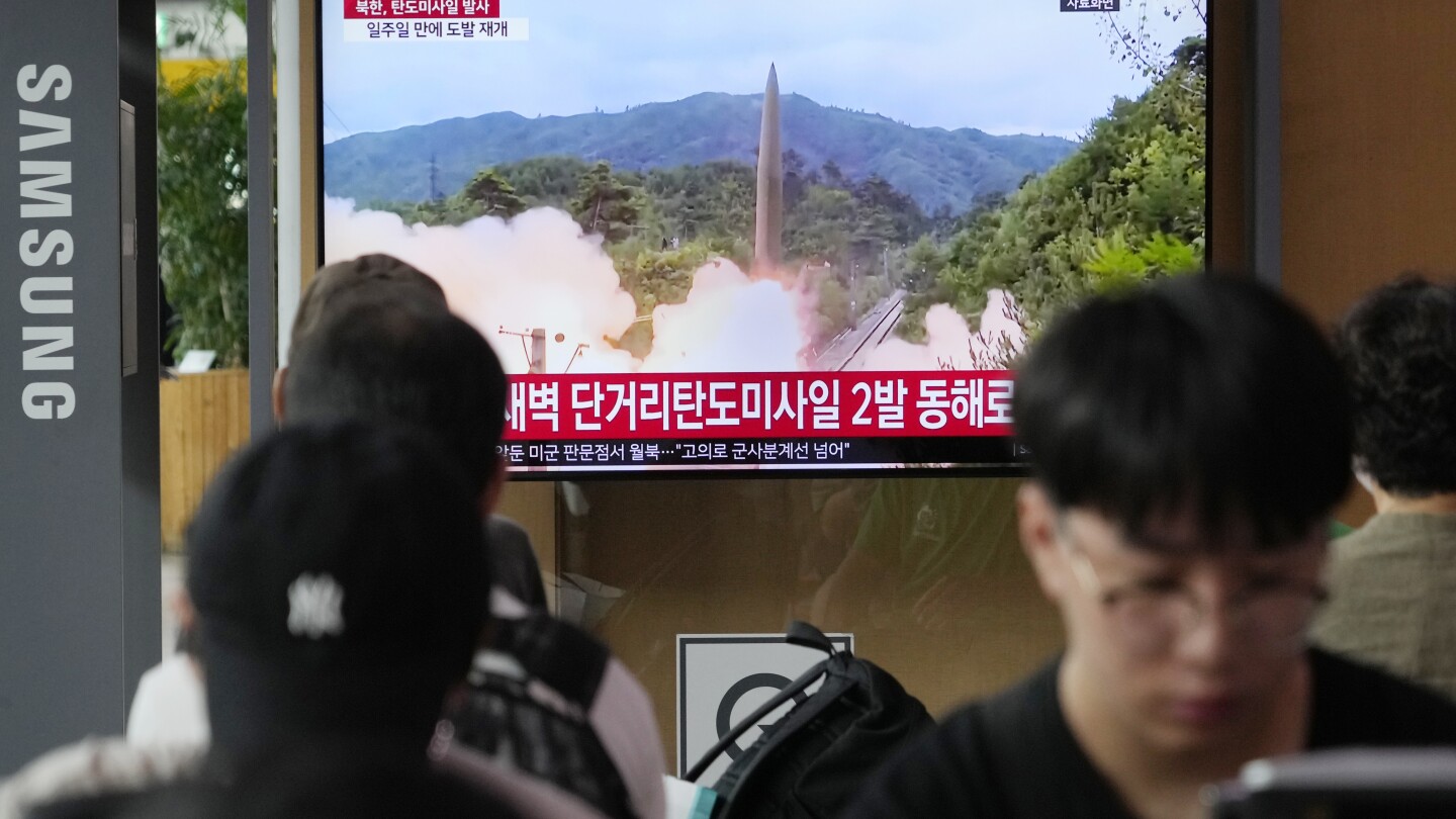 North Korea Launches Missiles as US Deploys Nuclear Submarine in South Korea