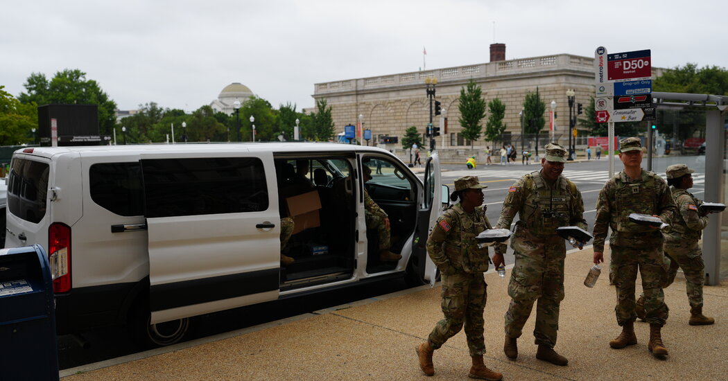Red State National Guard Deployments to D.C. Spark Constitutional Debate