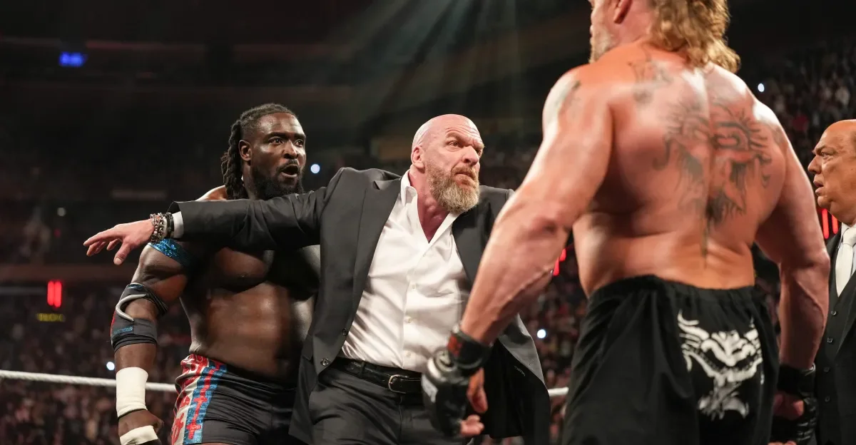 Raw Sparks Mania Hype with Oba Femi vs. Brock Lesnar