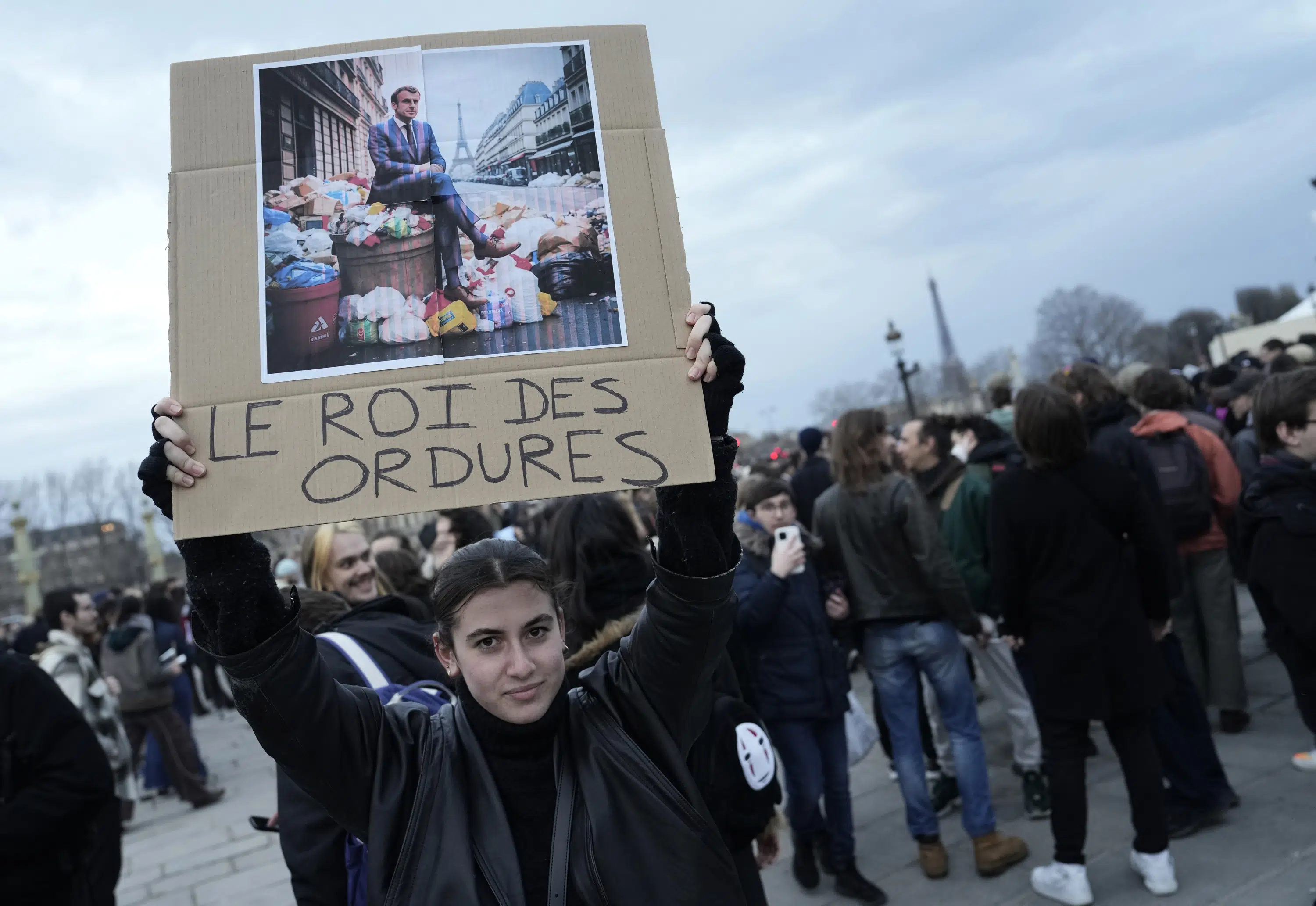 "Macron's pension plan sparks violent protests in Paris"