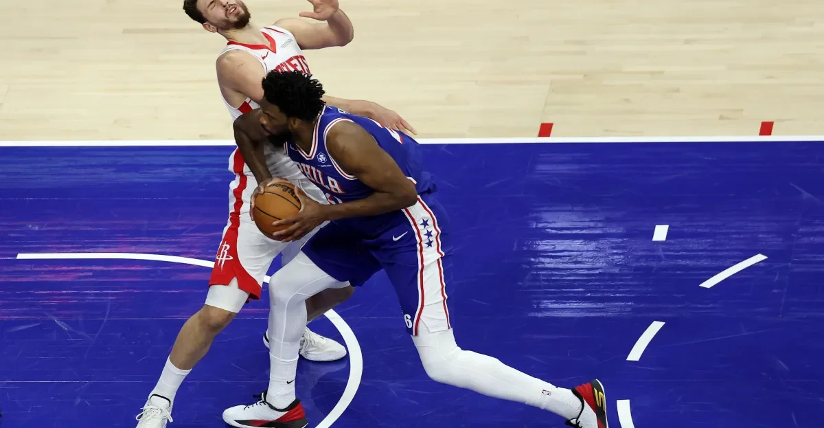 Embiid Goes 47 Minutes, Leads Sixers Past Rockets in OT with a Subtle Jab at Korkmaz