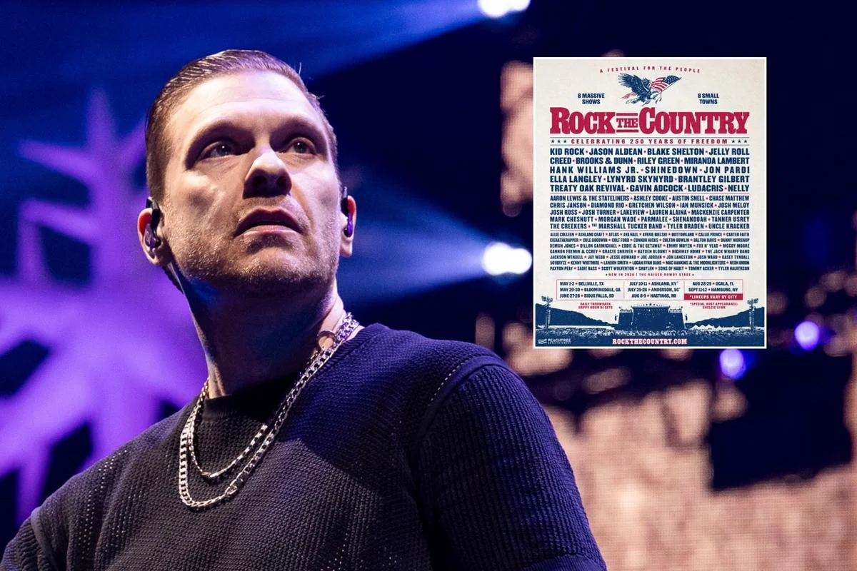 Shinedown Pulls Out of Rock the Country Festival, Reordering a Star-Studded Lineup