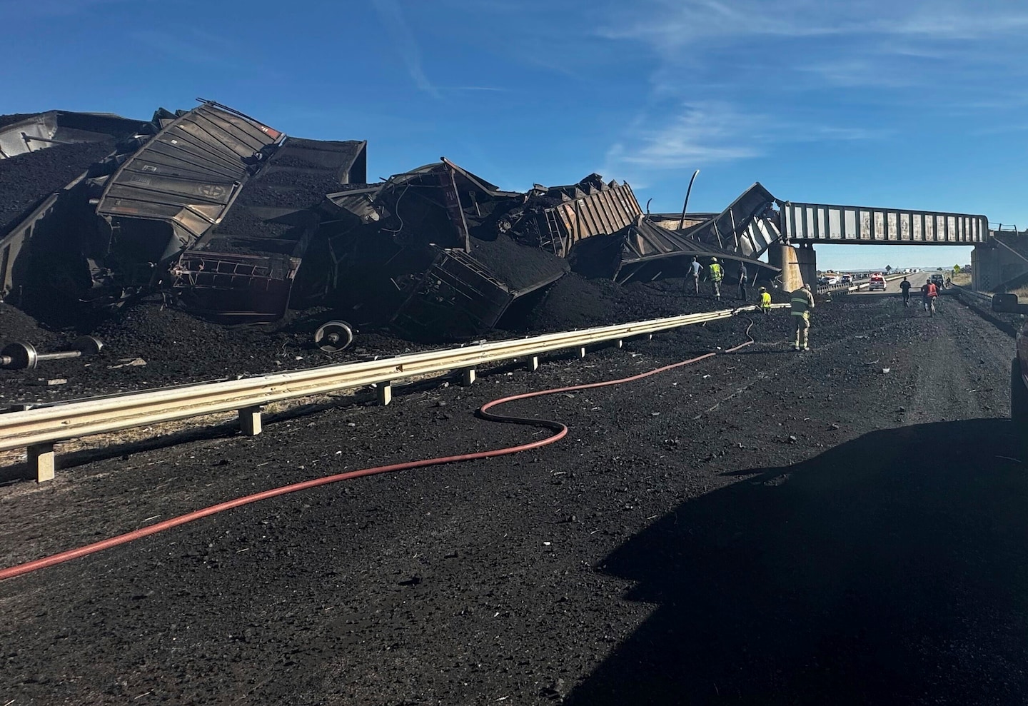 Featured image for Tragic Train Derailment on Colorado's I-25 Claims Truck Driver's Life