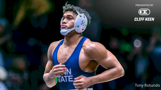 Featured image for "Carter Starocci Dominates Debut Match at NCAA Wrestling Tournament"