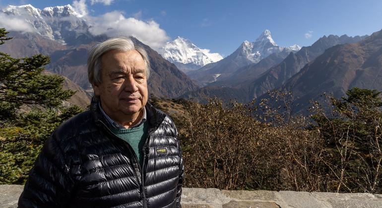 Featured image for UN Chief Warns of Alarming Ice Loss in Nepal's Mountains