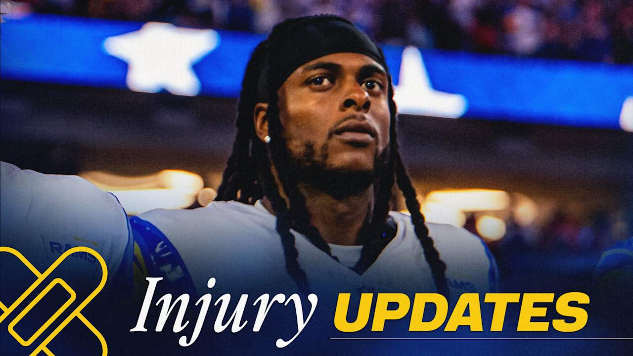 Featured image for Rams Hopeful Davante Adams Will Play Despite Injury Concerns