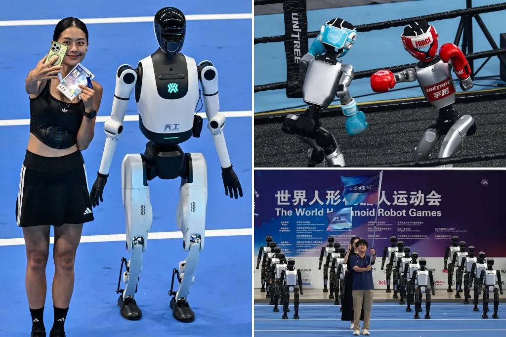 China hosts inaugural World Humanoid Robot Games with global robot competitions