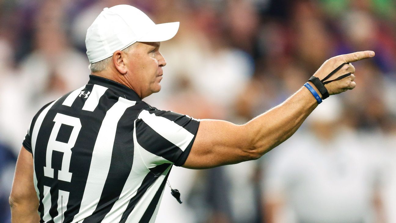 Featured image for NCAA implements clock rule change after first downs in college football.