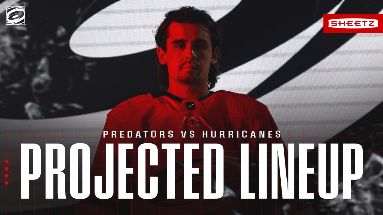 Featured image for "Nashville Predators Face Off Against Carolina Hurricanes in Friday Night Showdown"