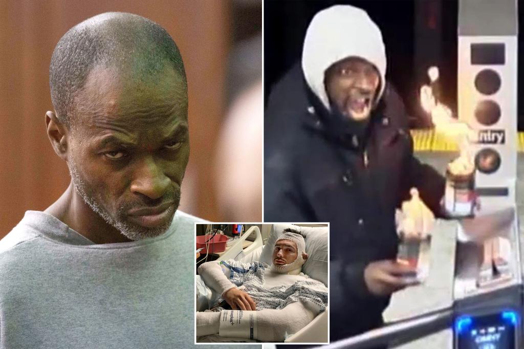 Featured image for NYC Homeless Man Held on $250K Bail for Setting Subway Rider on Fire