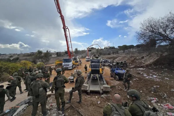IDF Seals Hezbollah Tunnel Under Cemetery with Concrete