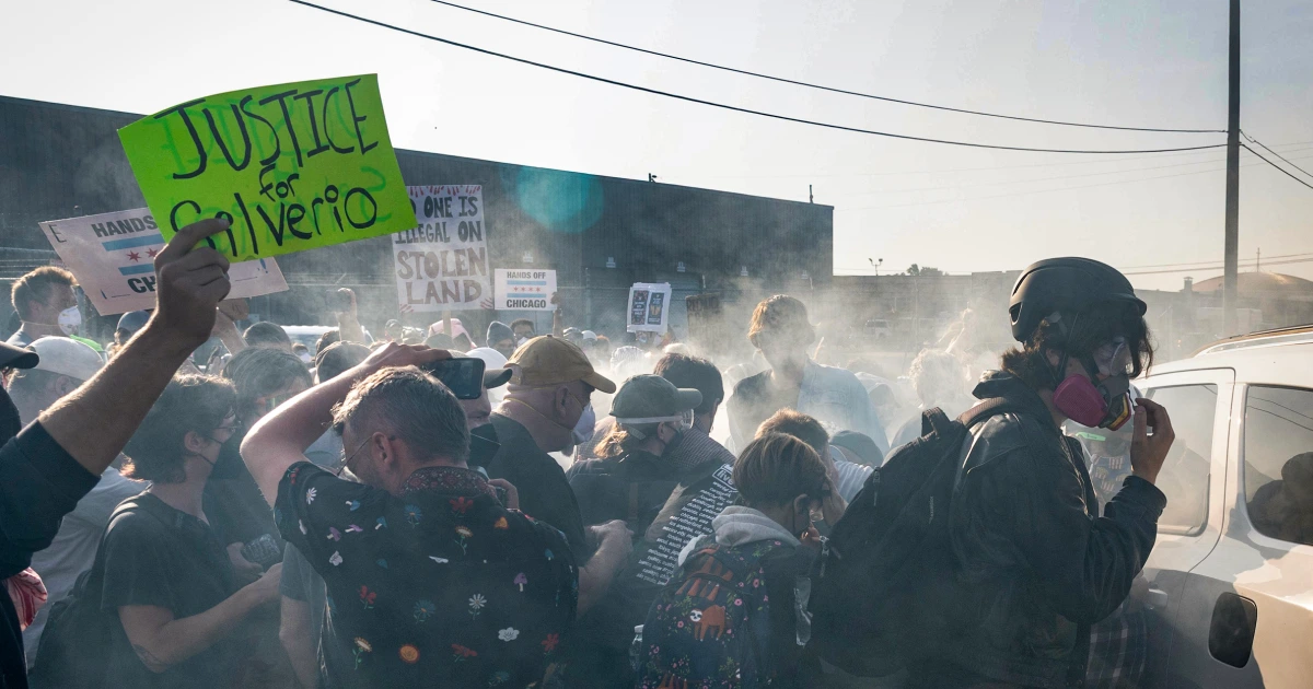 Protests Erupt at Chicago ICE Facility Amid Immigration Crackdown