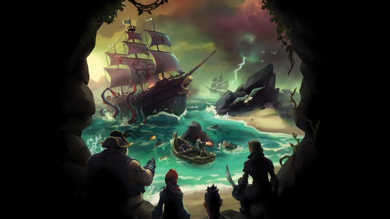 "Sea of Thieves to Arrive on PlayStation 5 in April Alongside Xbox Exclusives"