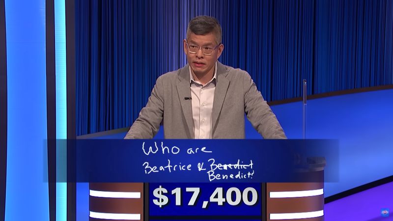 Featured image for Spelling error ends 'Jeopardy!' champ's 9-day winning streak, fans outraged.