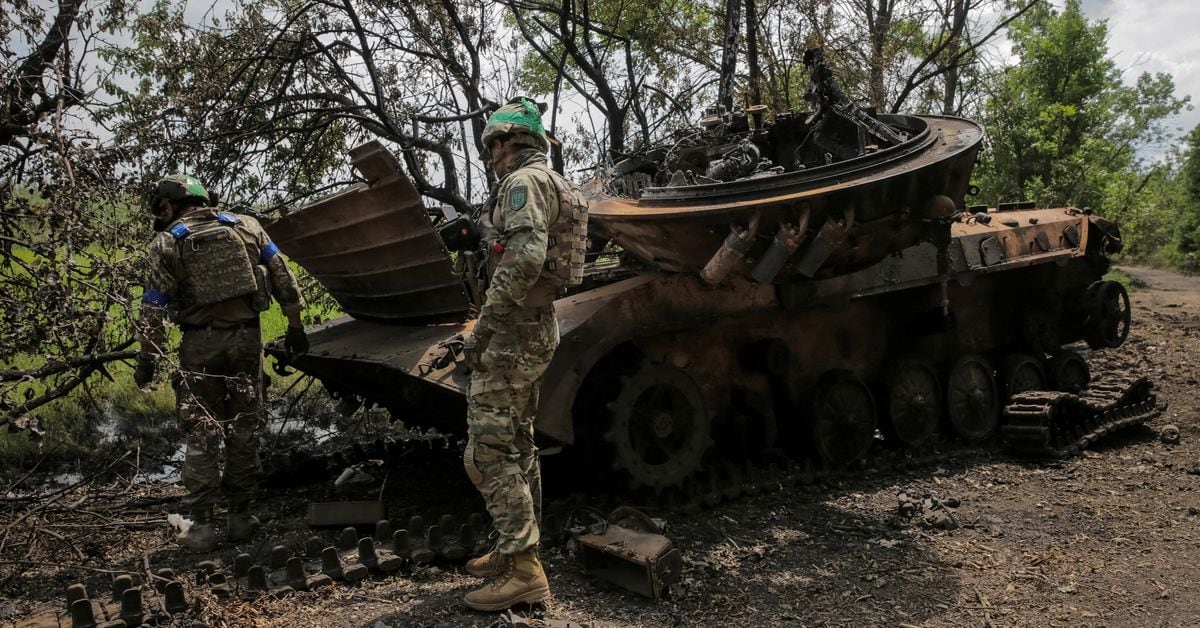 Ukraine makes gains despite fierce resistance in ongoing conflict with Russia.
