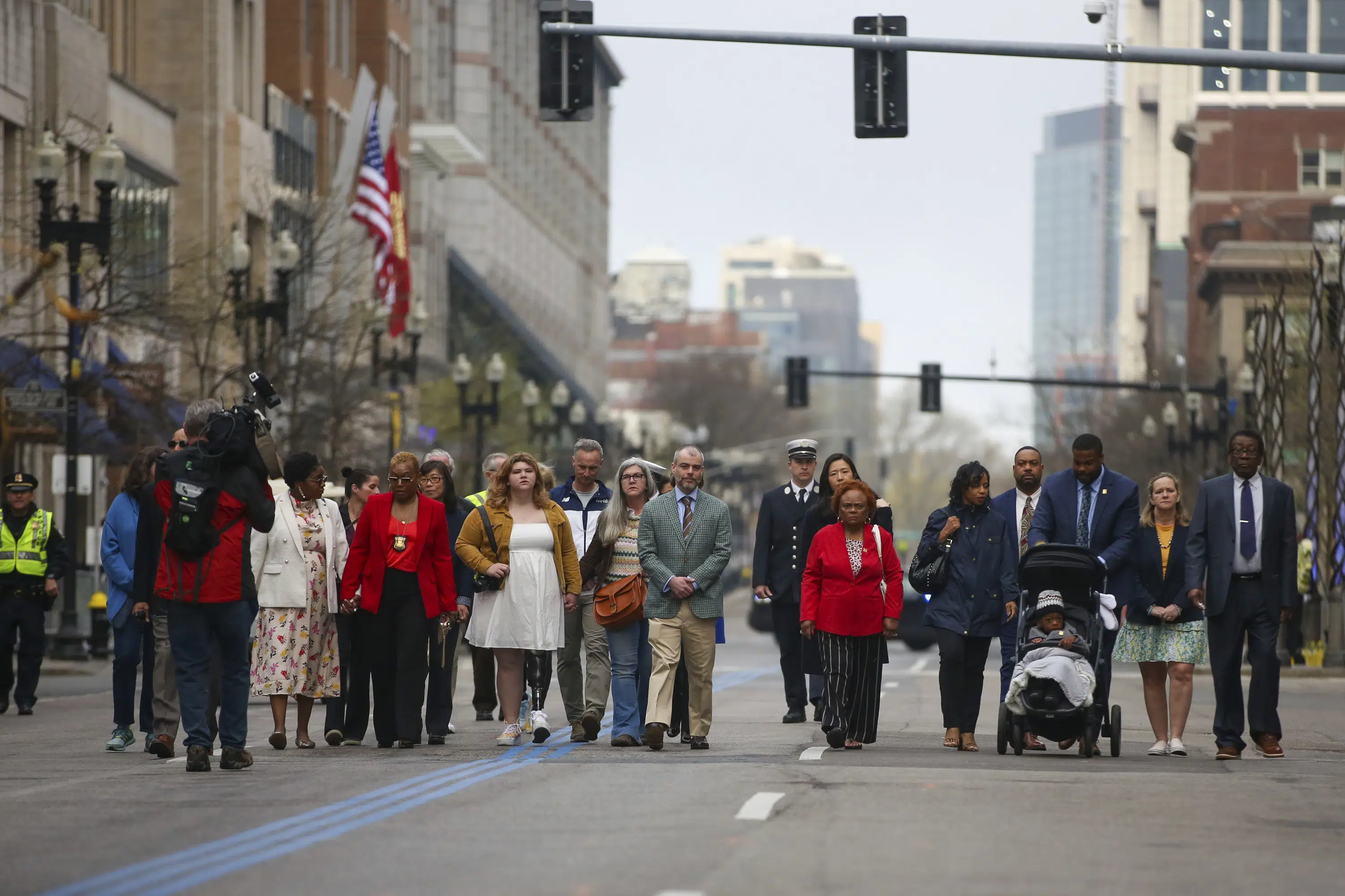 Boston Commemorates 10th Anniversary of Marathon Bombing with Solemn Memorial and Special Uniforms.