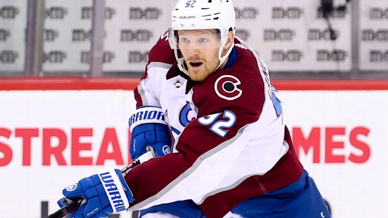 Gabriel Landeskog ruled out for 2023 Stanley Cup playoffs.