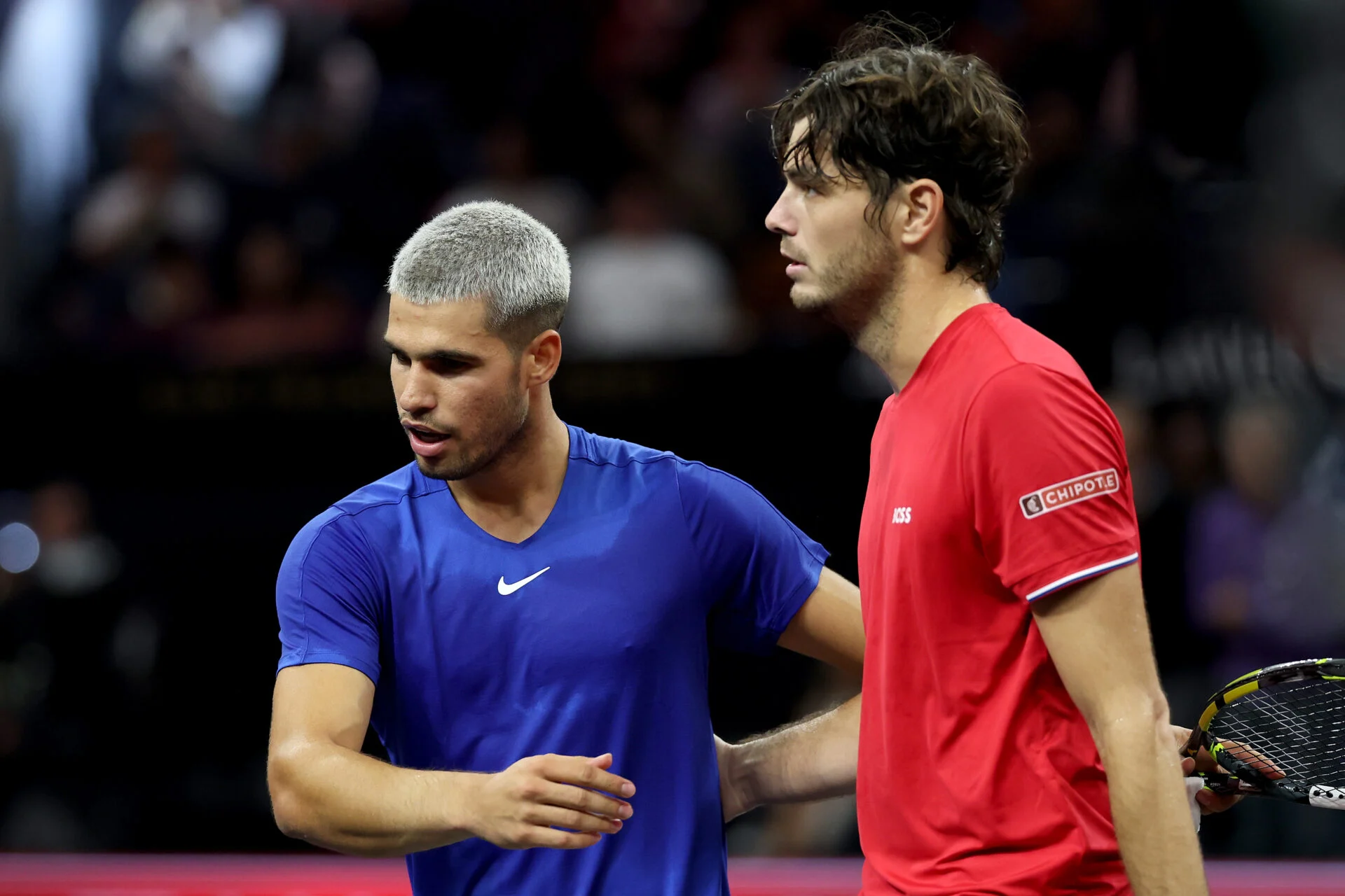 Featured image for Taylor Fritz Stuns Carlos Alcaraz to Lead Team World at Laver Cup