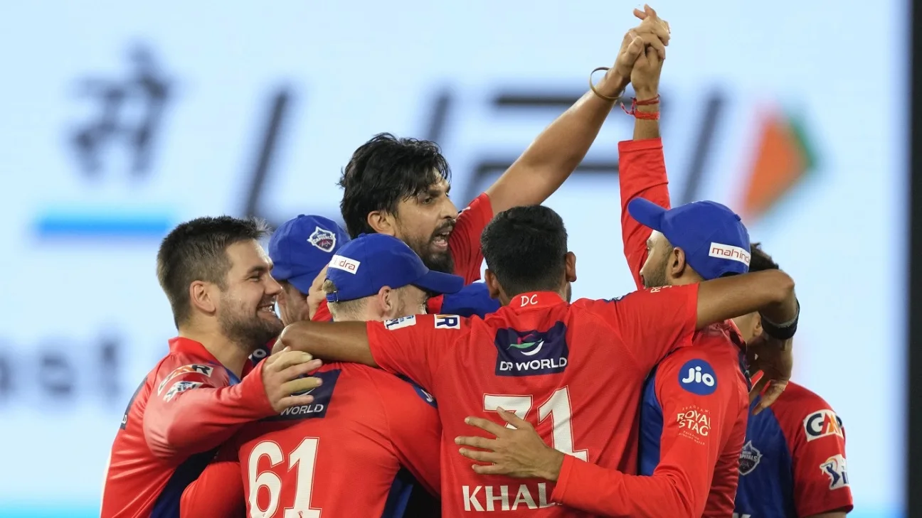 Featured image for "Shami leads DC to victory against Titans in IPL 2023 match"