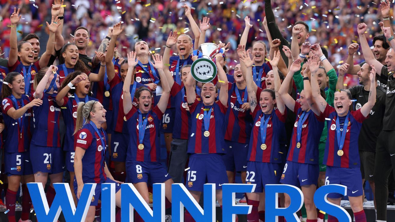 Featured image for Barcelona Triumphs Over Lyon to Defend Champions League Title