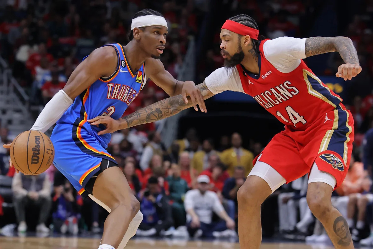 Thunder advance to face Wolves after play-in win over Pelicans.