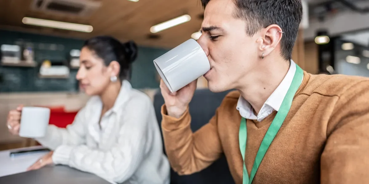 Featured image for Millennials Spark Coffee Badge Protest Against Office Return