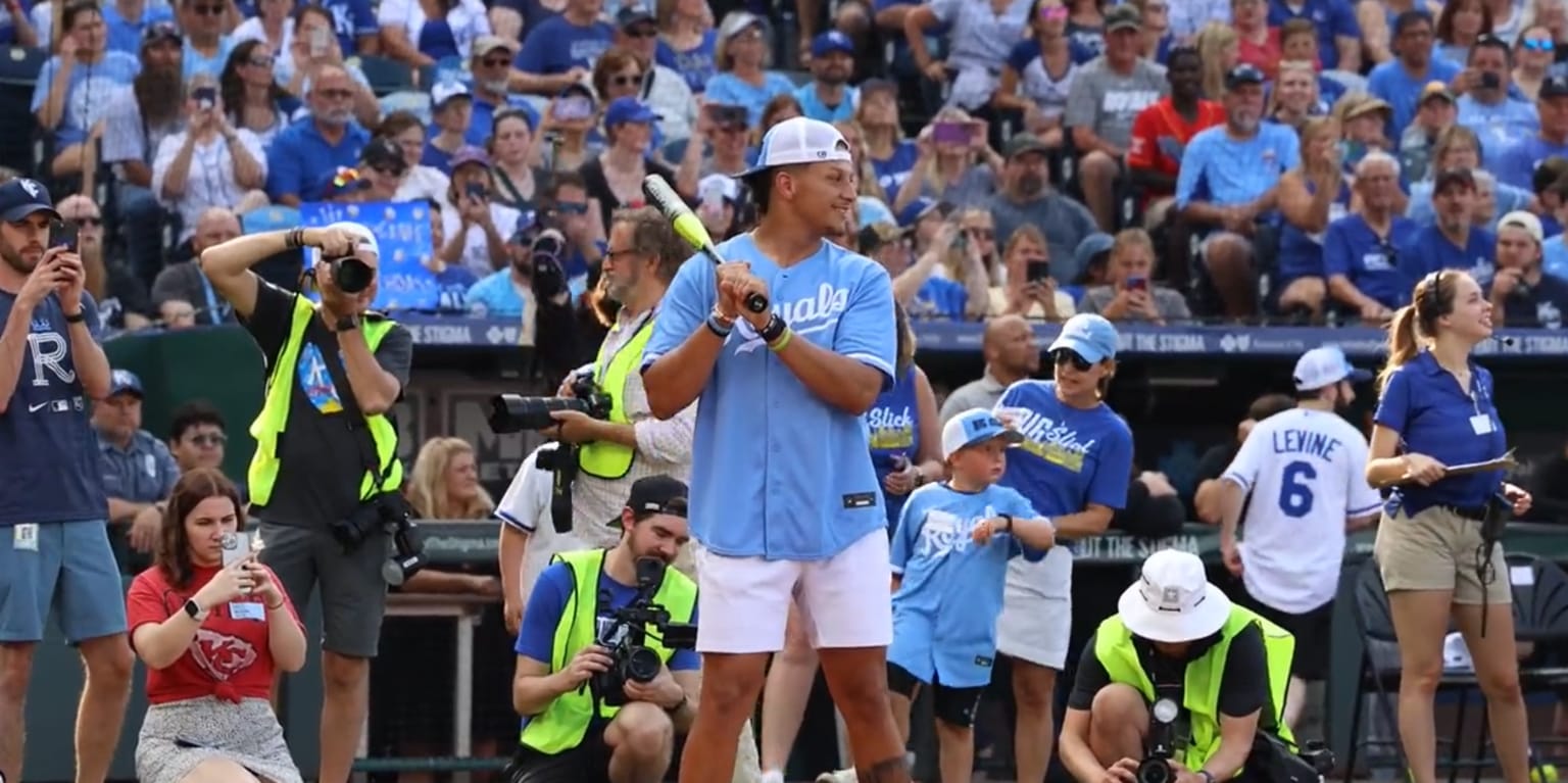 Featured image for Patrick Mahomes Dominates Royals' Celebrity Softball Game with Home Runs and Trick Plays