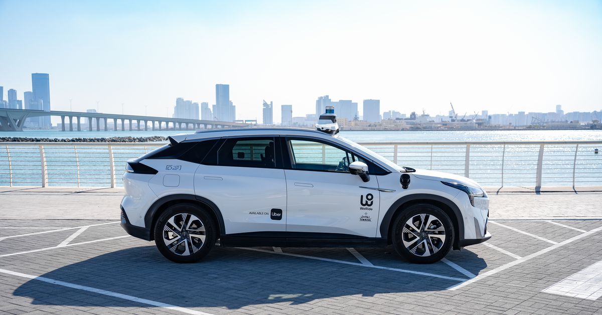 Uber Debuts International Robotaxi Service in Abu Dhabi with WeRide