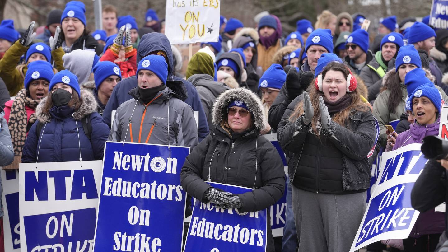 Featured image for "Newton Teachers' Strike Ends with Contract Agreement and 12% Pay Hike"
