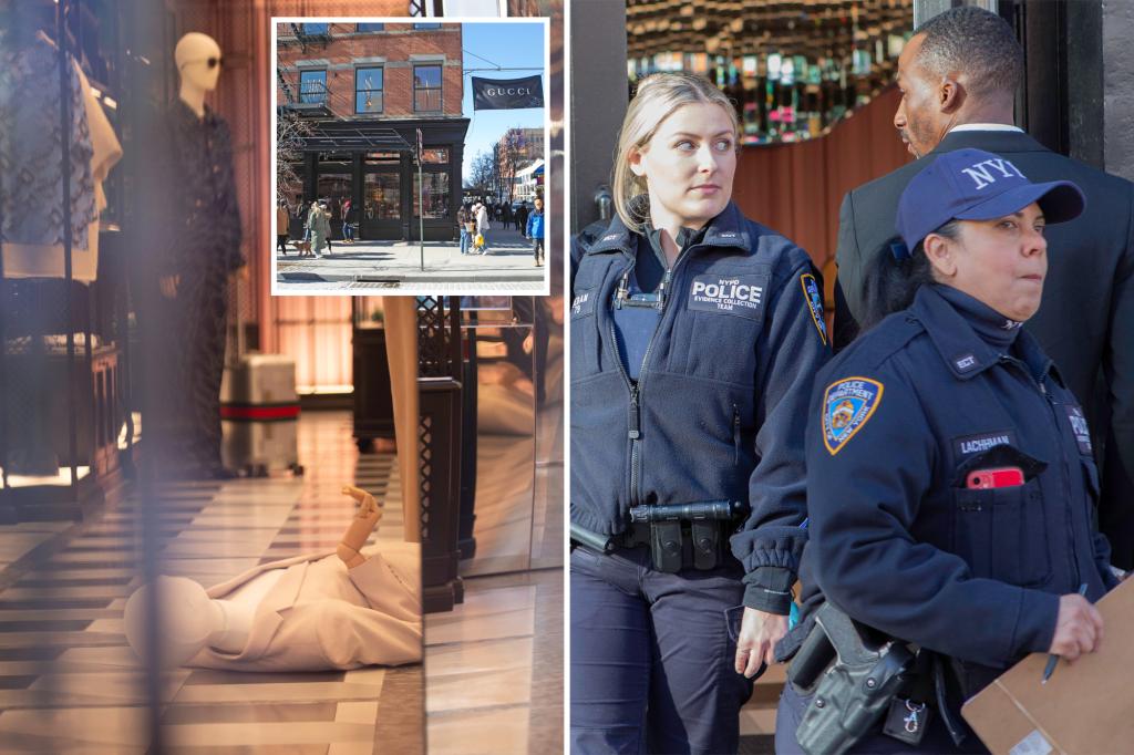 "Brazen Gun-Toting Trio Robs NYC Gucci Store in Daylight Heist"