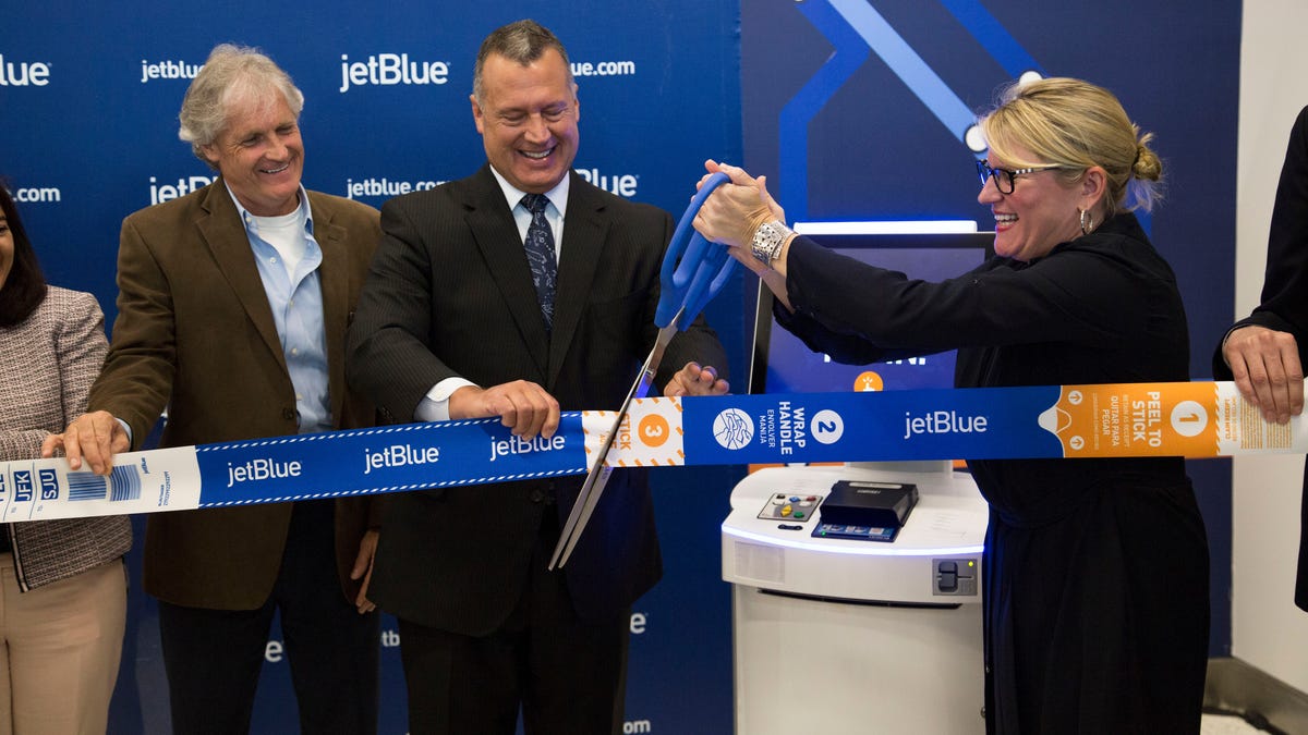 "Joanna Geraghty Becomes First Female CEO of JetBlue as Robin Hayes Steps Down"