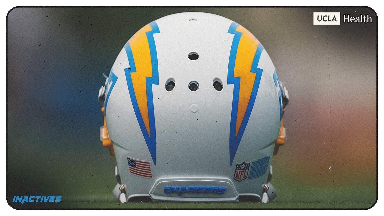 Featured image for Chargers-Chiefs Week 15: Johnston Out, Herbert and McConkey Active