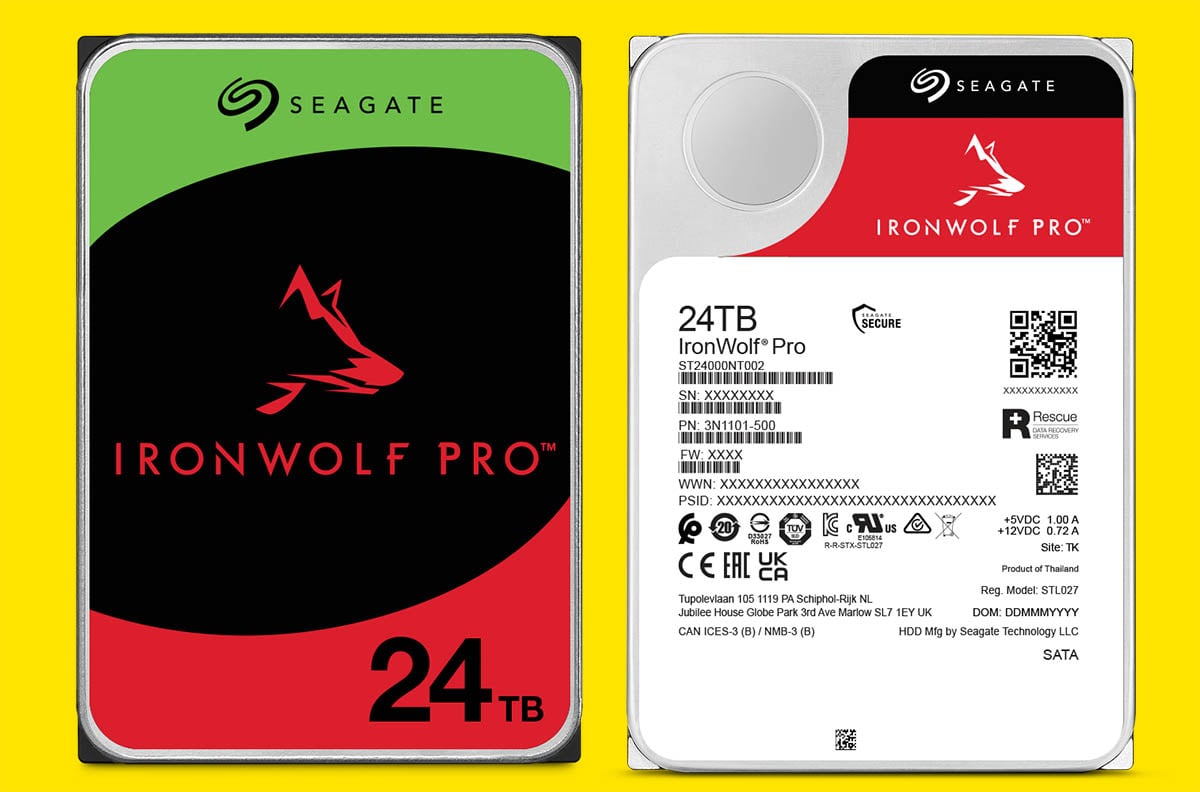 Featured image for "Seagate Introduces 24TB IronWolf Pro HDD for Cost-Saving NAS Environments"