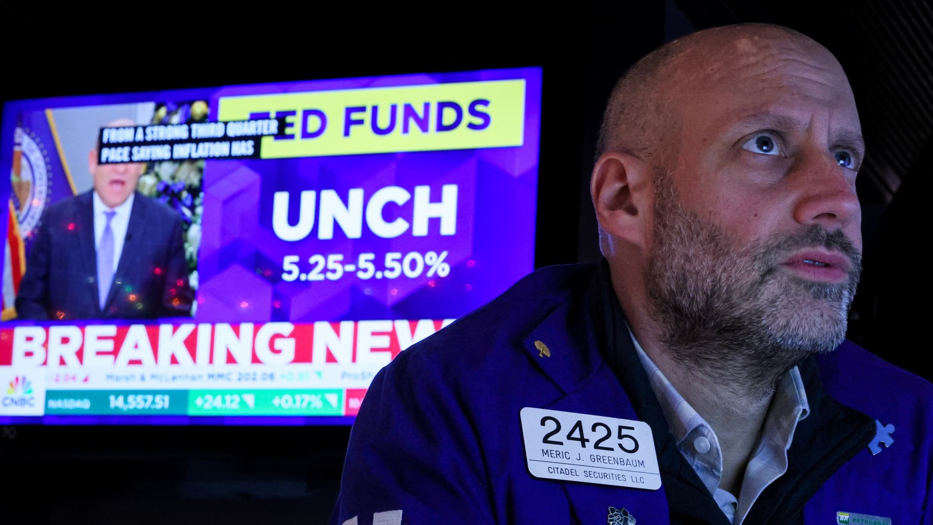 "Market Reaction: Stocks Drop, Dollar Rises as Rate Expectations Shift"
