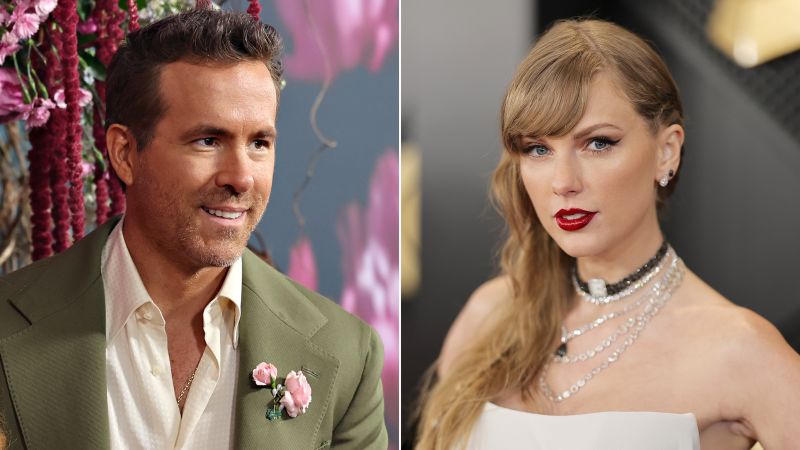 Featured image for Ryan Reynolds Confirms Taylor Swift as Godmother to His Kids
