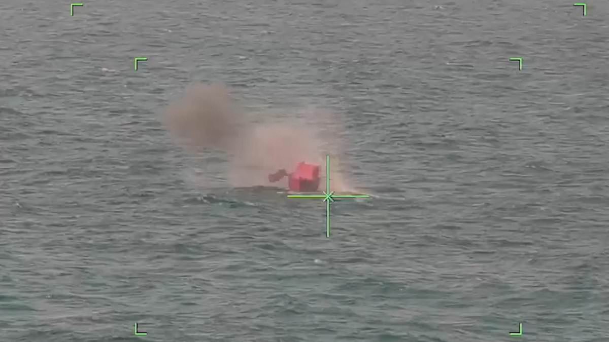 US Navy's Unmanned Robot Boat Successfully Fires Missiles in Middle East
