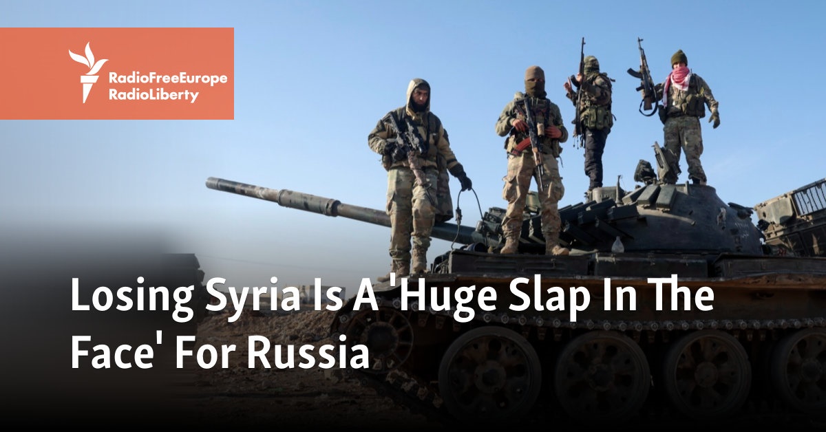 Russia Faces Strategic Setback as Assad Regime Crumbles