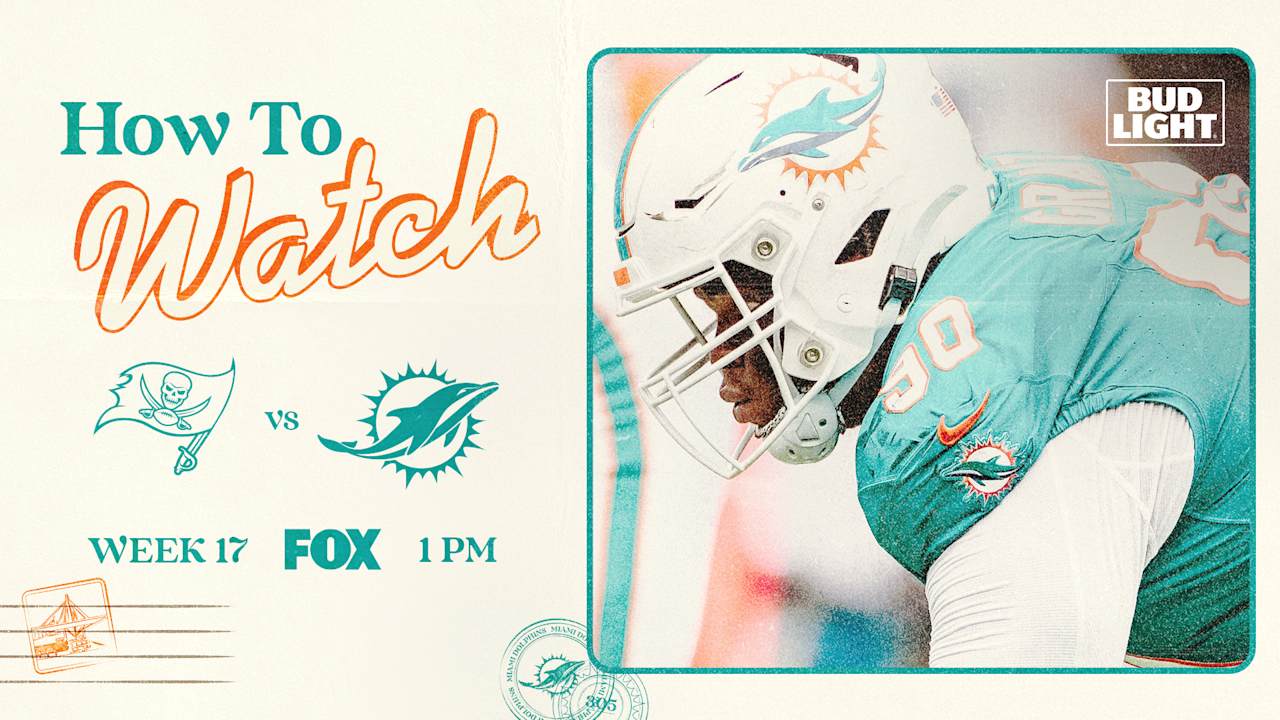 Featured image for How to Watch and Stream the Buccaneers vs. Dolphins Game