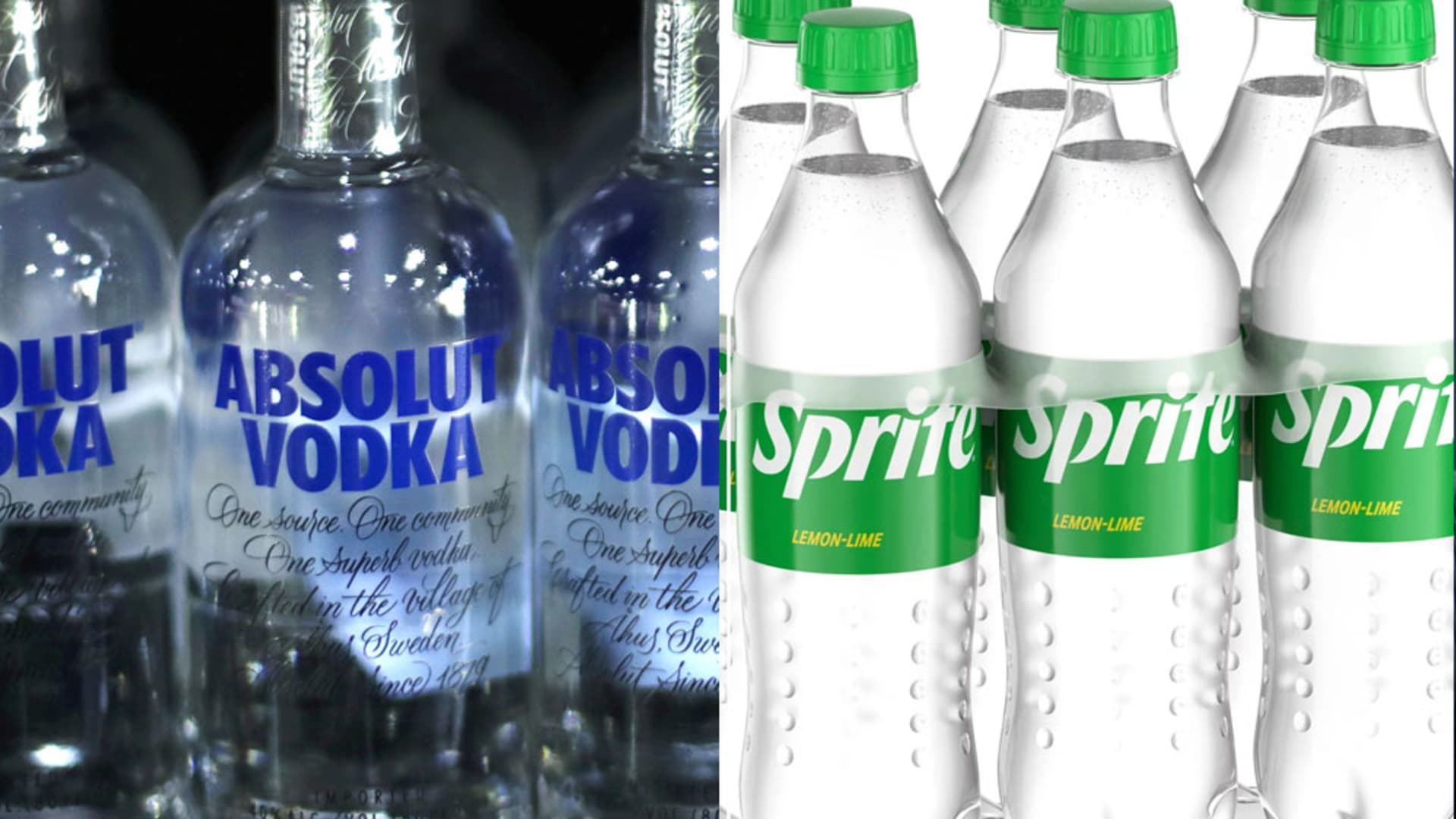Featured image for "Absolut Vodka and Sprite team up for canned cocktail, expanding Coca-Cola's ready-to-drink alcohol offerings"
