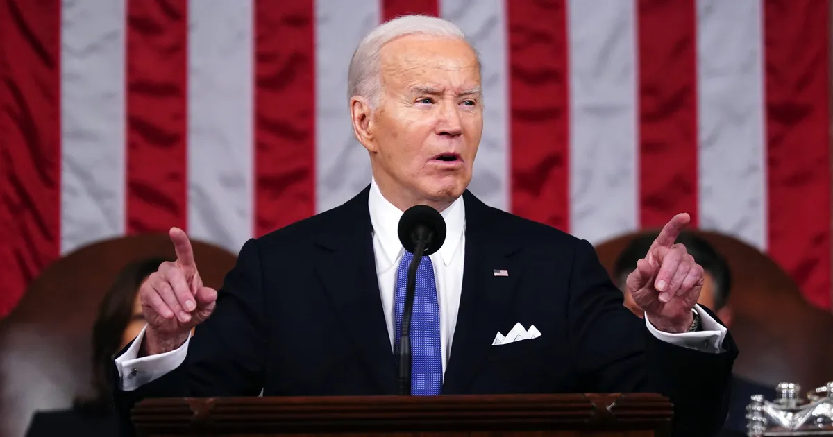 "Biden's State of the Union Address: America's Gaza Credit Line Concern"