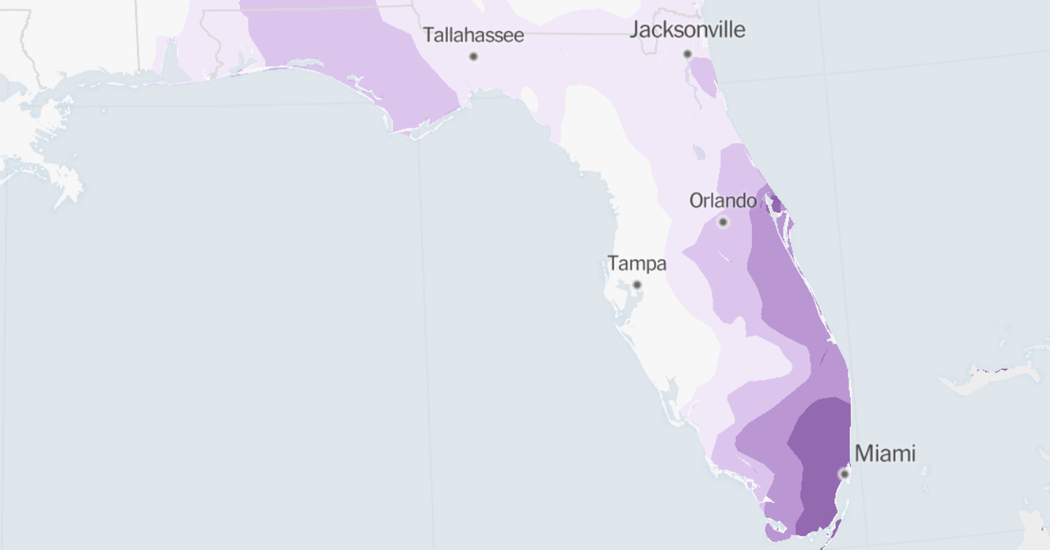 "Florida Braces for Severe Flooding as Heavy Rainfall Approaches"
